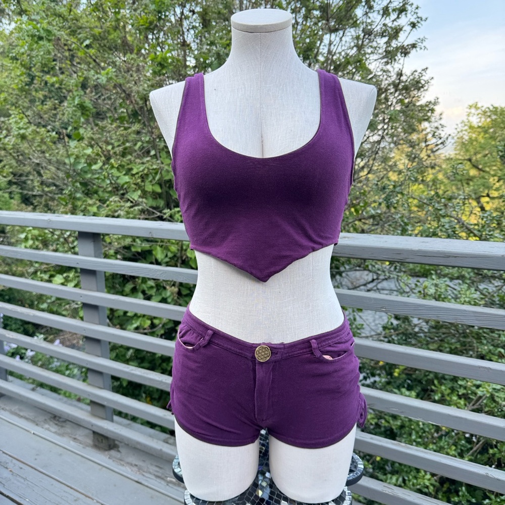 Noralina Freedom Fairy Crop Top and Shorts